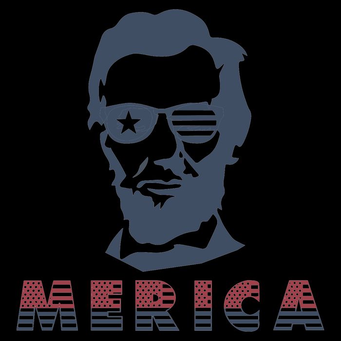 Merica Abe Lincoln 16 in Basic Backpack
