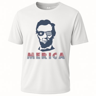 Merica Abe Lincoln Performance Shirt