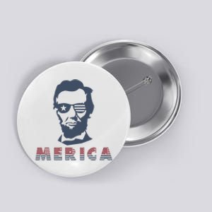 Merica Abe Lincoln Button