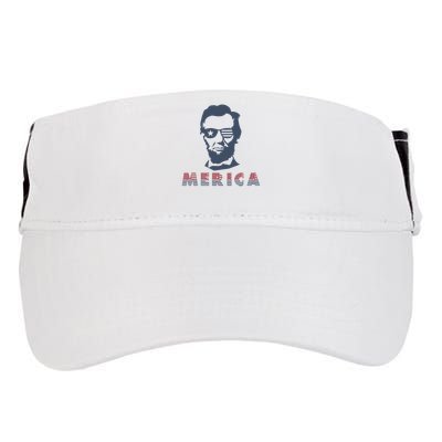 Merica Abe Lincoln Adult Drive Performance Visor