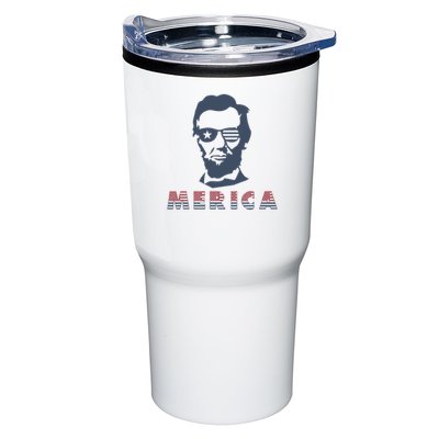 Merica Abe Lincoln Tumbler
