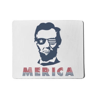 Merica Abe Lincoln Mousepad