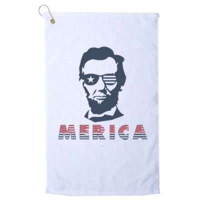 Merica Abe Lincoln Golf Towel