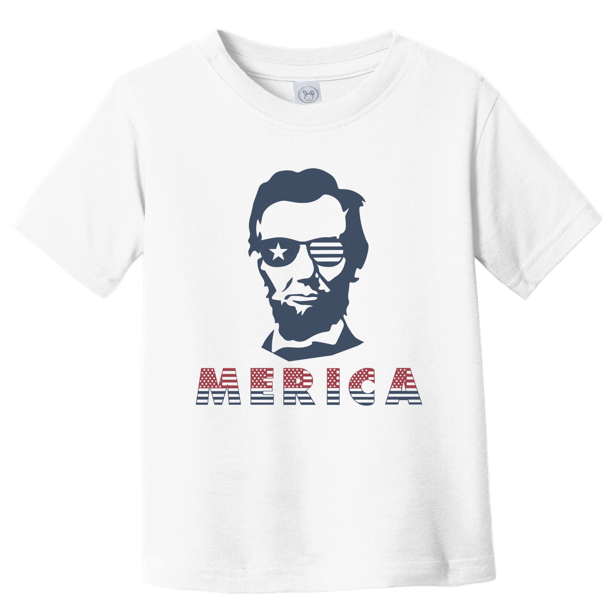 Merica Abe Lincoln Toddler T-Shirt