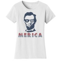 Merica Abe Lincoln Women's T-Shirt