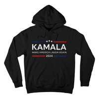 Make America Laugh Again American Flag 2024 V Neck Hoodie