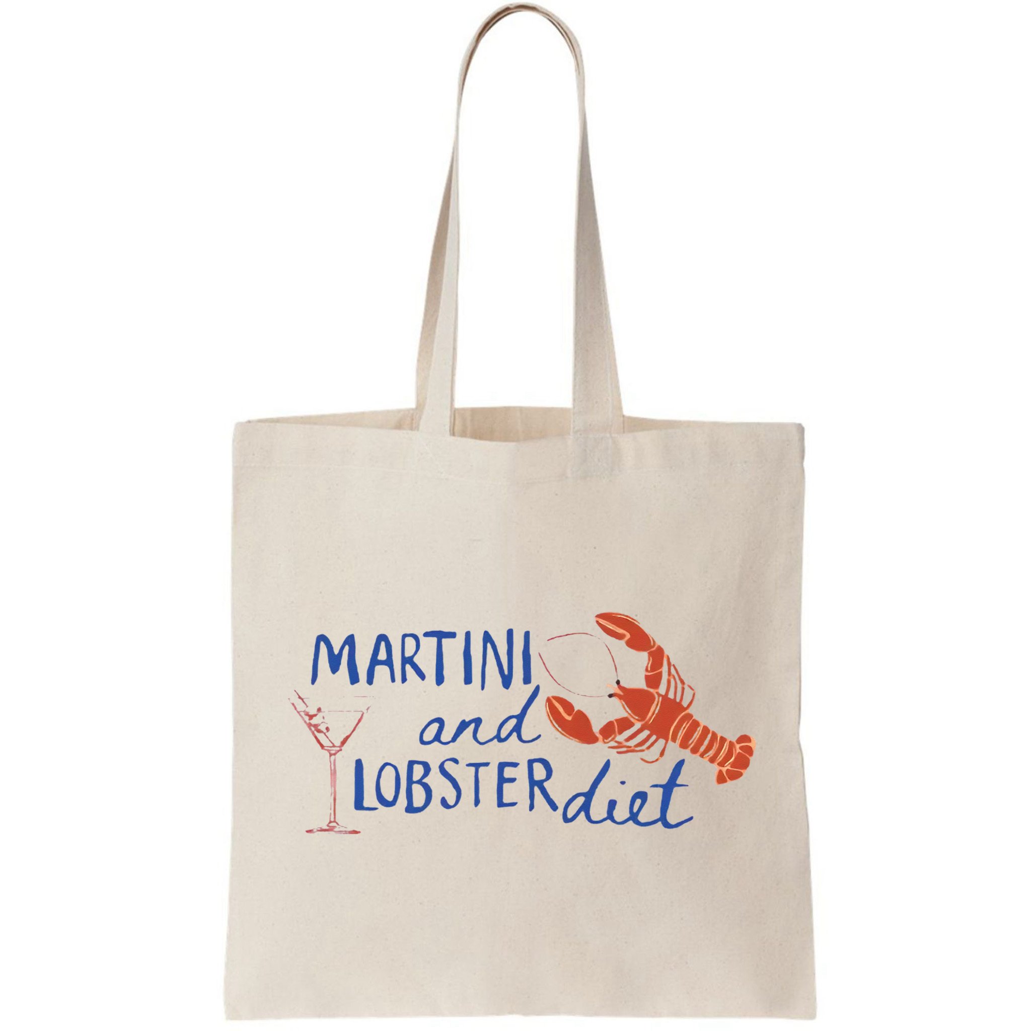 Martini And Lobster Diet Martini Aesthetic Fisherman Core Bag