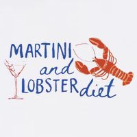 Martini And Lobster Diet Martini Aesthetic Fisherman Core Button