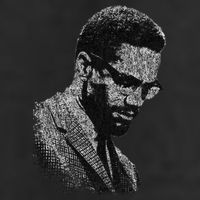Malcolm X Black And White Portrait 25L Jumbo Tote