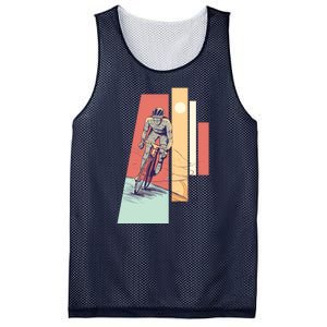 Male Cyclist Mesh Reversible Basketball Jersey Tank