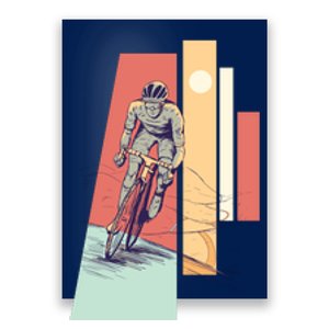 Male Cyclist Poster