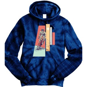 Male Cyclist Tie Dye Hoodie