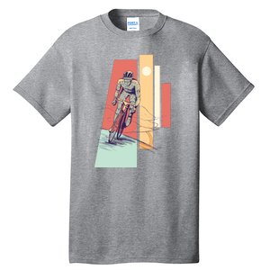 Male Cyclist Tall T-Shirt