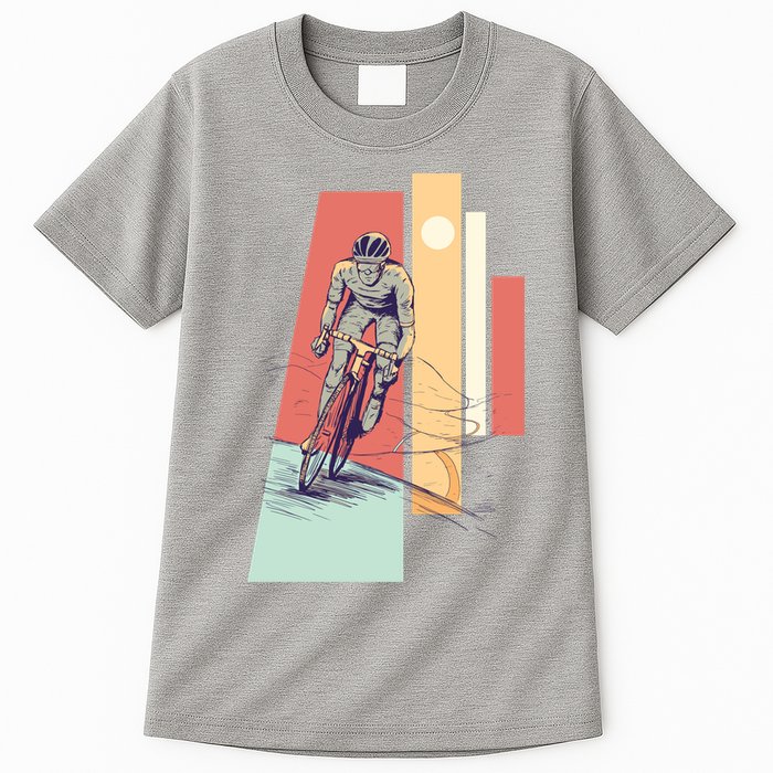 Male Cyclist Tall T-Shirt