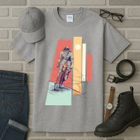 Male Cyclist Tall T-Shirt