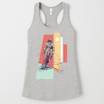 Male Cyclist Womens Tank Top