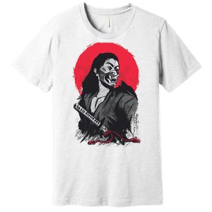 Male Japanese Warrior Premium T-Shirt