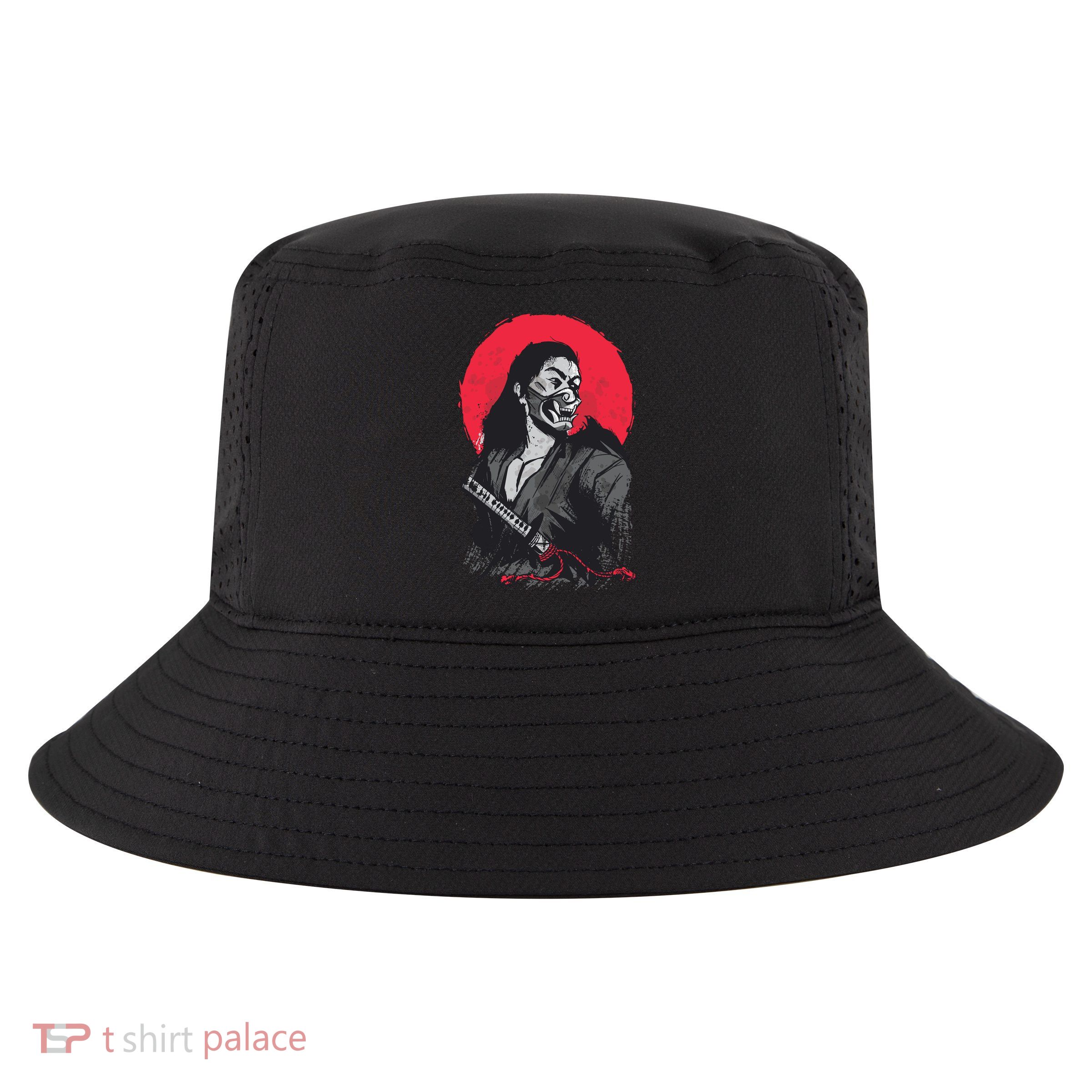 Male Japanese Warrior Cool Comfort Performance Bucket Hat