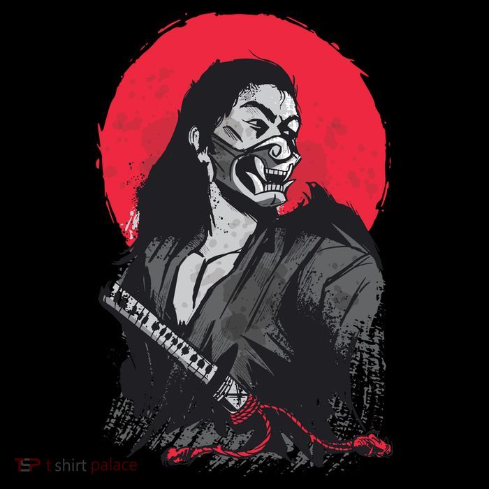 Male Japanese Warrior Ladies Essential Flowy Tank