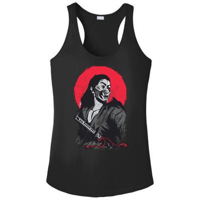 Male Japanese Warrior Ladies PosiCharge Competitor Racerback Tank