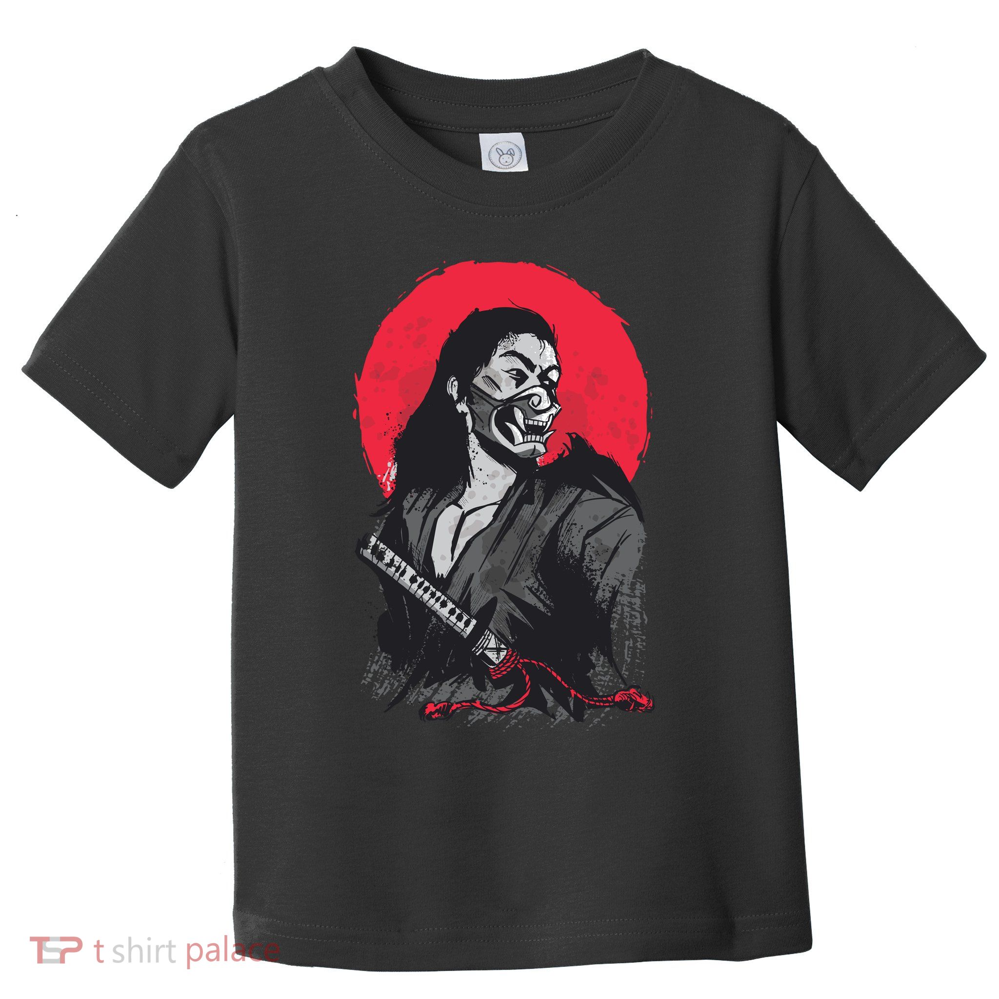 Male Japanese Warrior Toddler T-Shirt