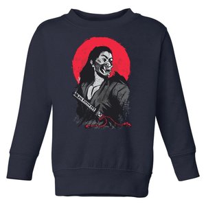 Male Japanese Warrior Toddler Sweatshirt