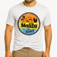 Malibu Beach Retro Circle Cooling Performance Crew T-Shirt