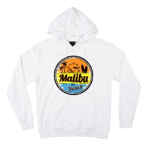 Malibu Beach Retro Circle Hoodie