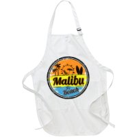 Malibu Beach Retro Circle Apron