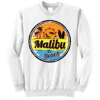 Malibu Beach Retro Circle Sweatshirt