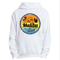 Malibu Beach Retro Circle Urban Pullover Hoodie