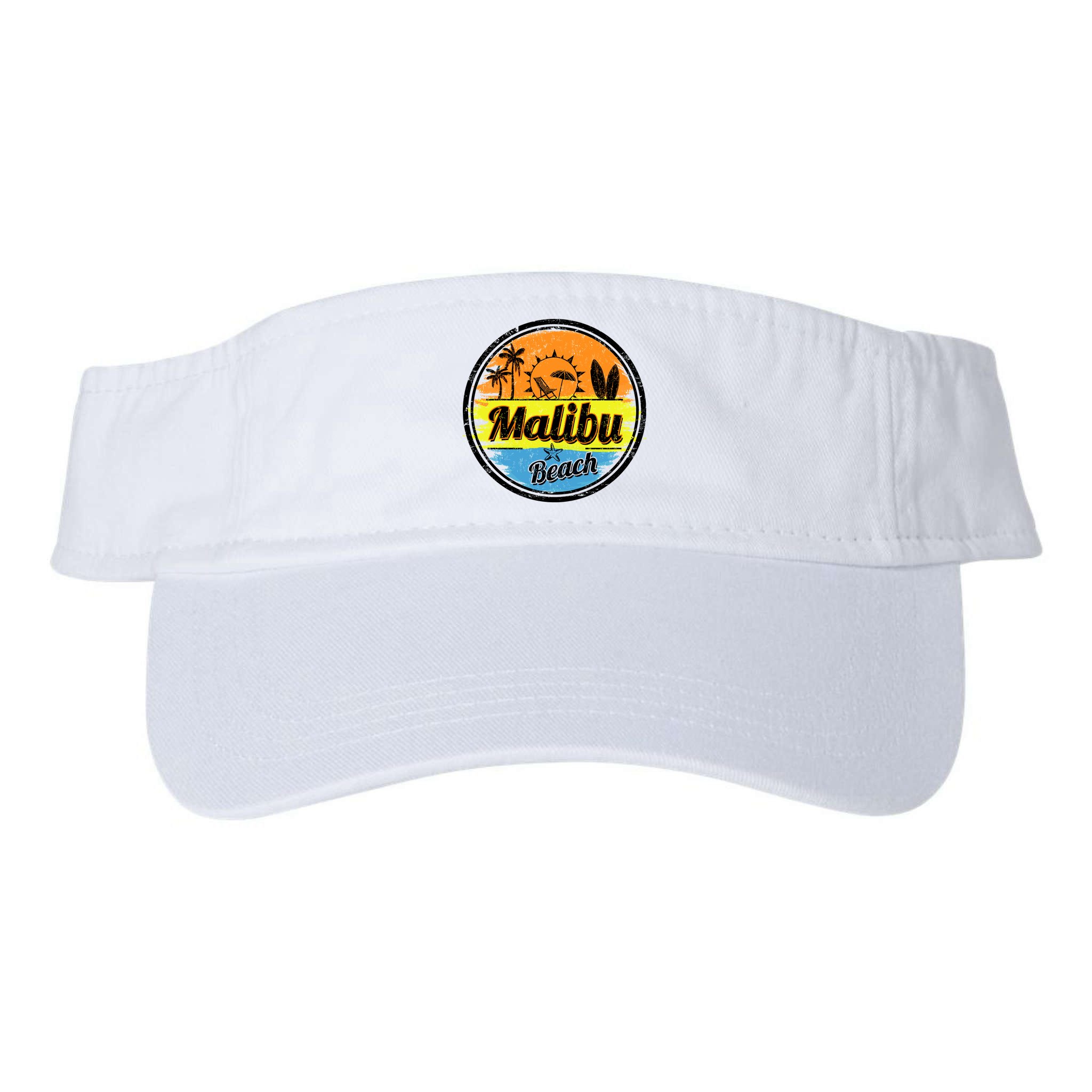 Malibu Beach Retro Circle Visor