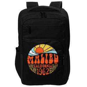 Malibu California Retro Distressed Impact Tech Backpack