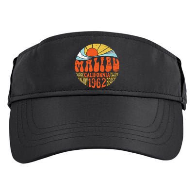 Malibu California Retro Distressed Adult Drive Performance Visor