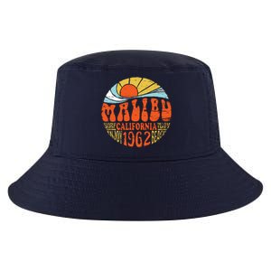 Malibu California Retro Distressed Cool Comfort Performance Bucket Hat