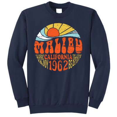 Malibu California Retro Distressed Sweatshirt