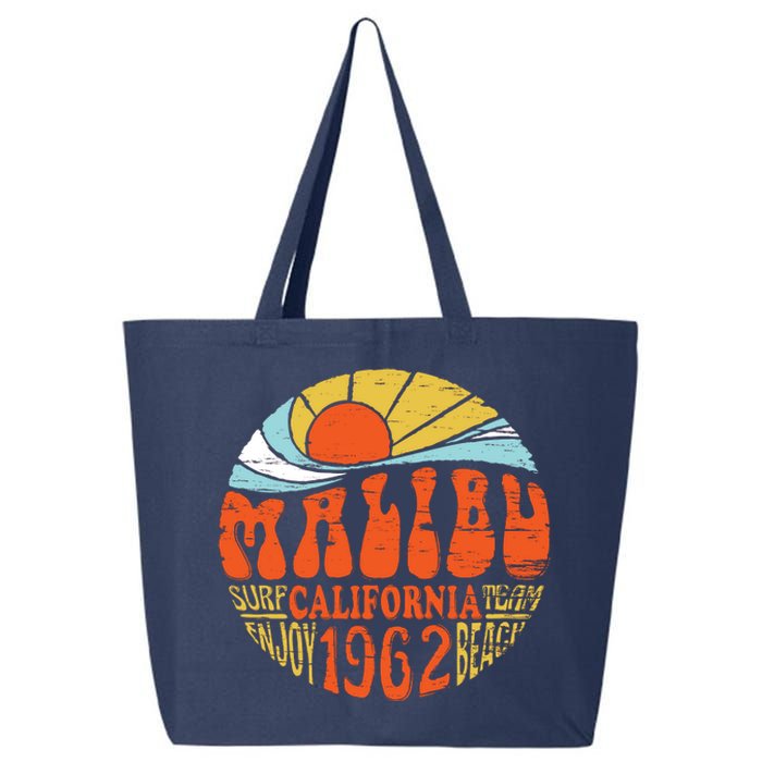 Malibu California Retro Distressed 25L Jumbo Tote