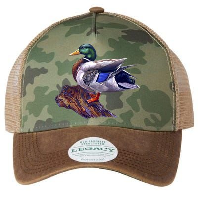 Mallard Green Head Duck Legacy Tie Dye Trucker Hat