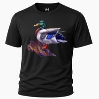 Mallard Green Head Duck Cooling Performance Crew T-Shirt