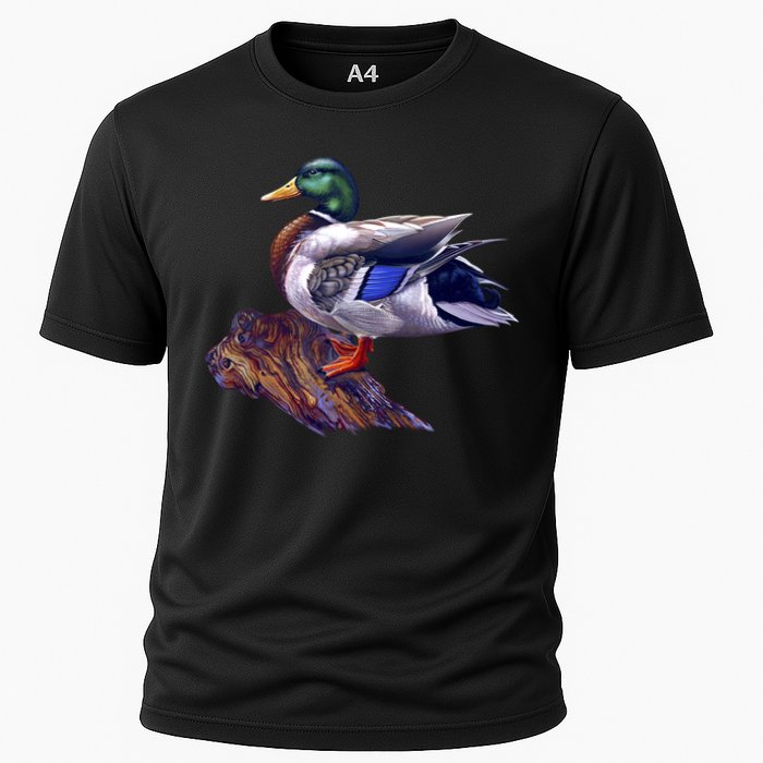 Mallard Green Head Duck Cooling Performance Crew T-Shirt