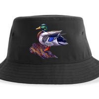 Mallard Green Head Duck Sustainable Bucket Hat