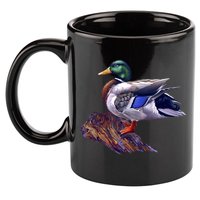 Mallard Green Head Duck 11oz C Handle Ceramic Mug