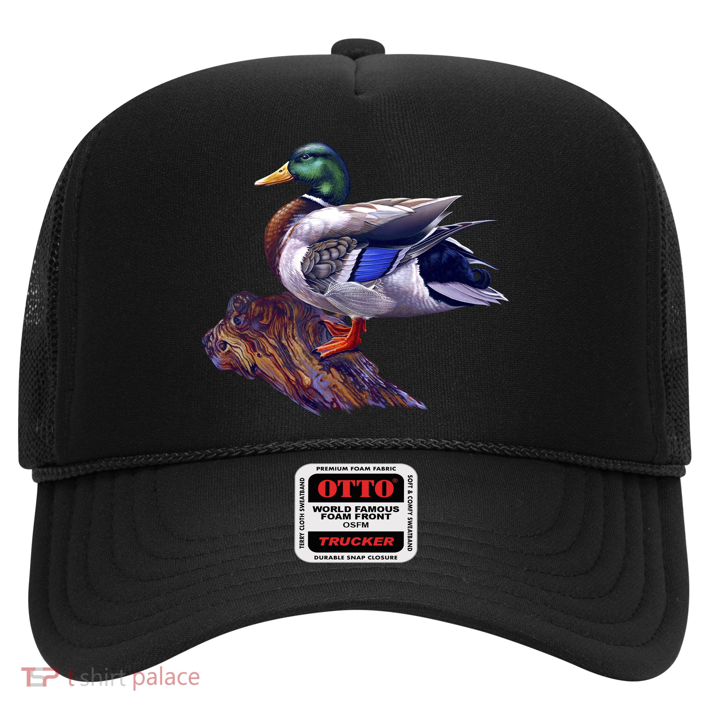 Mallard Green Head Duck Trucker Hat
