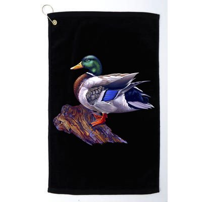 Mallard Green Head Duck Golf Towel