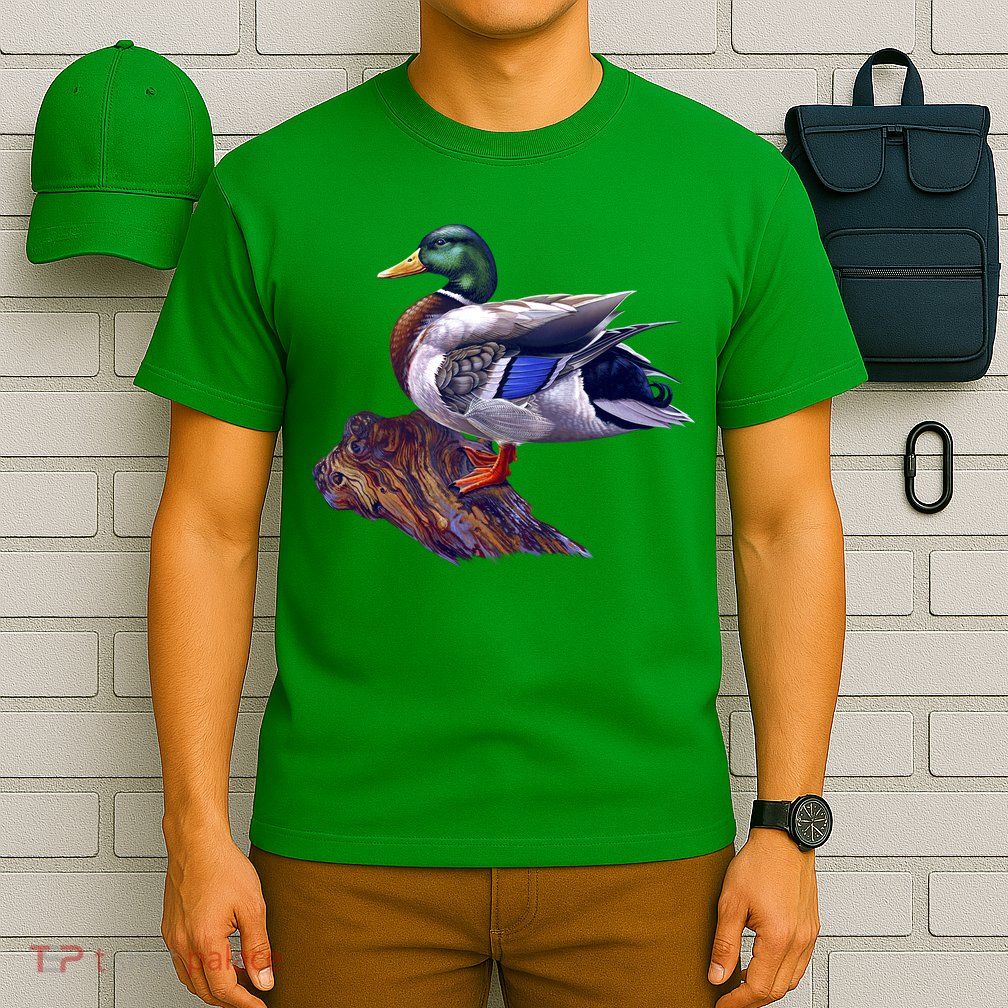 Mallard Green Head Duck T-Shirt