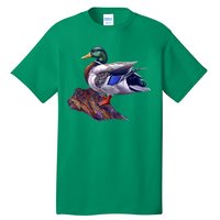 Mallard Green Head Duck Tall T-Shirt