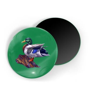 Mallard Green Head Duck Magnet