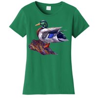 Mallard Green Head Duck Women's T-Shirt