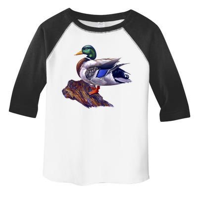 Mallard Green Head Duck Toddler Fine Jersey T-Shirt