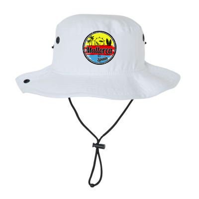 Mallorca Spain Retro Circle Bucket Hat